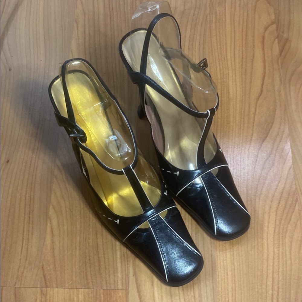 Nine West Black EIFFEL heels - Picture 3 of 5